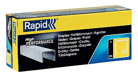 Capsatoare si capse - Capse RAPID 13/10, 5.000 buc/cutie - pentru pistol de capsat RAPID M10Y