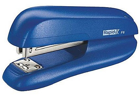 Capsatoare si capse - Capsator plastic RAPID F6, 20 coli - albastru