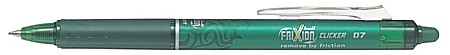 Rollere - Roller Frixion Clicker 0,7mm Pilot - verde