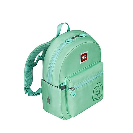 Genti, rucsacuri - Rucsac Casual LEGO Tribini Joy Small - design Emoji - verde pastel