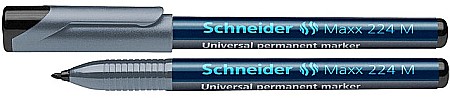 Markere universale - Universal permanent marker SCHNEIDER Maxx 224 M, varf 1mm - negru