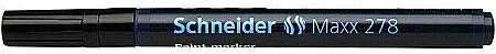Markere cu vopsea - Marker cu vopsea SCHNEIDER Maxx 278, varf rotund 0.8mm - negru