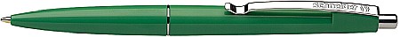 Pixuri cu mecanism - Pix SCHNEIDER Office, clema metalica, corp verde - scriere verde