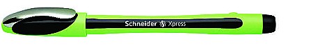 Linere - Liner SCHNEIDER Xpress, rubber grip, varf fetru 0.8mm - negru