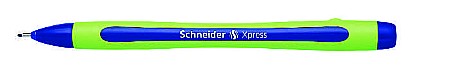 Linere - Liner SCHNEIDER Xpress, rubber grip, varf fetru 0.8mm - albastru