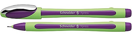 Linere - Liner SCHNEIDER Xpress, rubber grip, varf fetru 0.8mm - violet