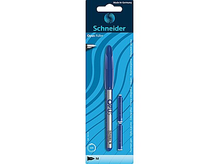 Stilouri si rezerve - Stilou SCHNEIDER Opus + 2 rezerve cerneala/blister