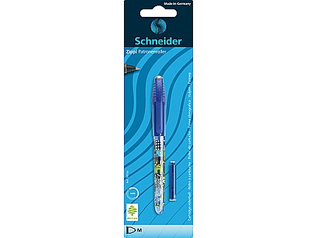 Rollere - Roller cu cartus SCHNEIDER Zippi, + 1 rezerva cerneala/blister