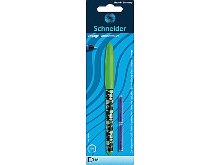 Rollere - Roller cu cartus SCHNEIDER Voyage, + 2 rezerve cerneala/blister