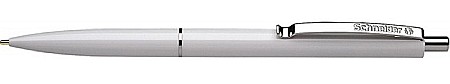 Pix SCHNEIDER K15, clema metalica, corp alb - scriere albastra