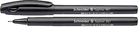 Linere - Liner SCHNEIDER 967, varf fetru 0.4mm - negru