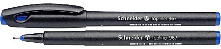 Linere - Liner SCHNEIDER 967, varf fetru 0.4mm - albastru