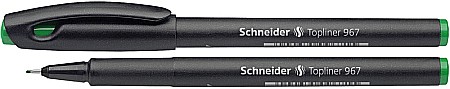 Linere - Liner SCHNEIDER 967, varf fetru 0.4mm - verde