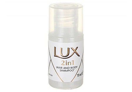Cosmetica si accesorii Hoteliere - Lux mini 2in1 sampon & gel dus 19ml Cutie, 100 buc/cutie