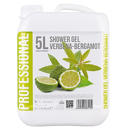 Cosmetica si accesorii Hoteliere - Botanika Refill 5L Gel de dus corp Verbina & Bergamota