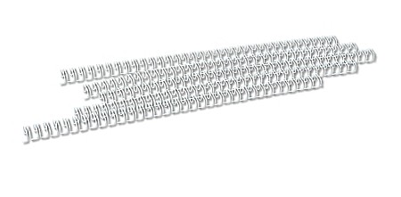 Aparate de indosariere si accesorii - Spire metalice 12,7mm, pas 3:1", 100 buc/cutie, OPUS - alb