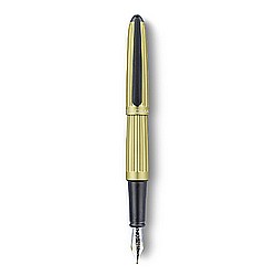 Stilouri si rezerve - Stilou Diplomat Aero, cu penita M, aurita 14kt. - champagne