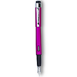 Stilouri si rezerve - Stilou DIPLOMAT Magnum, cu penita EF, din otel inoxidabil - hot pink