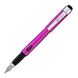 Stilouri si rezerve - Stilou DIPLOMAT Magnum, cu penita M, din otel inoxidabil - hot pink