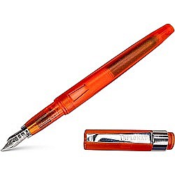 Stilouri si rezerve - Stilou DIPLOMAT Magnum, cu penita EF, din otel inoxidabil - demo orange