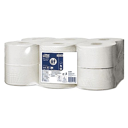 Produse igiena si curatenie - Hartie igienica Jumbo TORK T2 Advanced alba premium 2str 170m