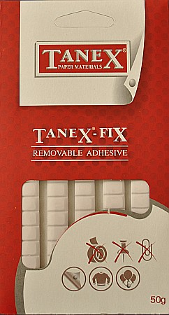 Adezivi - Pastile adezive nepermanente, 50gr, 85buc/set, Tanex Fix