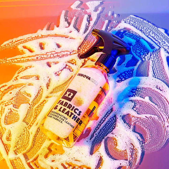 X2 FABRICS&LEATHER - soluție pentru curățarea pielii și reîmprospătarea textilelor auto [1]