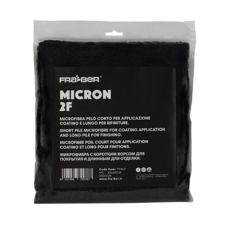 ACCESORII - MICRON 2FACE - lavetă auto din microfibră cu două fețe, pentru aplicare și finisare