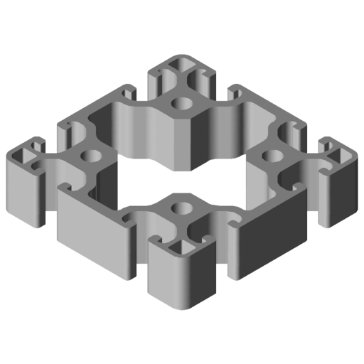 ITEM - 0.0.265.80,  PROFIL 8 80x80 LIGHT [1]