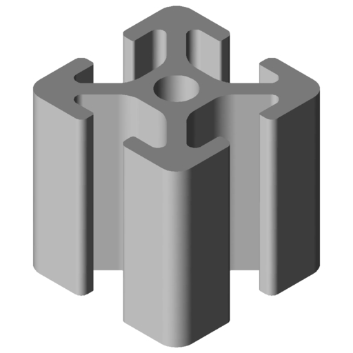 ITEM - 0.0.370.03,  PROFIL 5 20x20  2 x 3000mm [1]