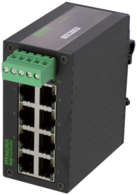 MURR - 58171, TREE 8TX METALL UNMANAGED SWITCH 8 PORTS [1]