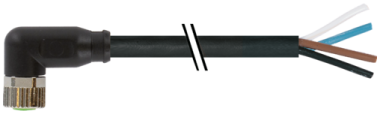 MURR - 7000-08101-6110500, M8 FEMALE CABLE 4X0.25 [1]