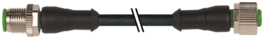 MURR - 7000-40021-6140200, M12 MALE / FEMALE CABLE 4X0.34 [1]