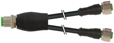 MURR - 7000-40701-6130030, M12 MALE / FEMALE DISTRIBUITOR Y [1]