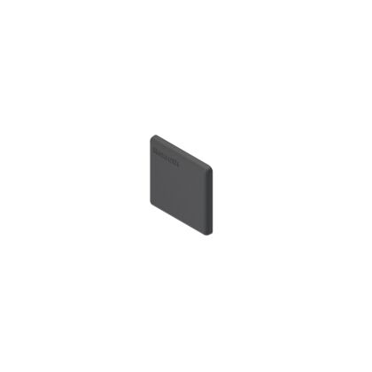 REXROTH - 3842517057, CAP COVER 30x30 BLACK ESD [1]