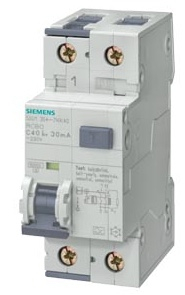 SIEMENS - 5SU1354-7KK16, RCBO 1+N 2MW 10kA Type A 30mA C16 [1]