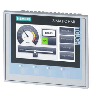 SIEMENS - 6AV21242DC010AX0, SIMATIC HMI, 4" WIDESCREEN-TFT-DISPLAY [1]