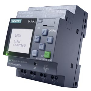 SIEMENS - 6ED10521MD080BA2, LOGO !12/24RCE ,LOGIC MODULE,DISPLAY PS/I/O MODULAR EXPANDABLE [1]
