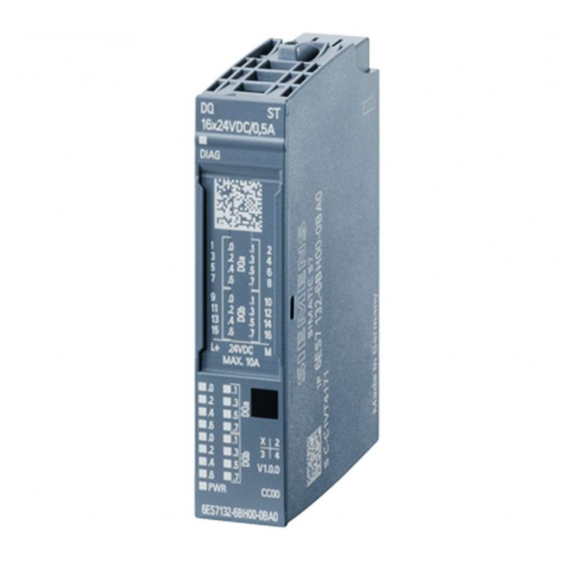 SIEMENS - 6ES71316BH000BA0, SIMATIC ET 200SP, DIGITAL INPUT MODULE, DI 16X 24VDC STANDARD [1]