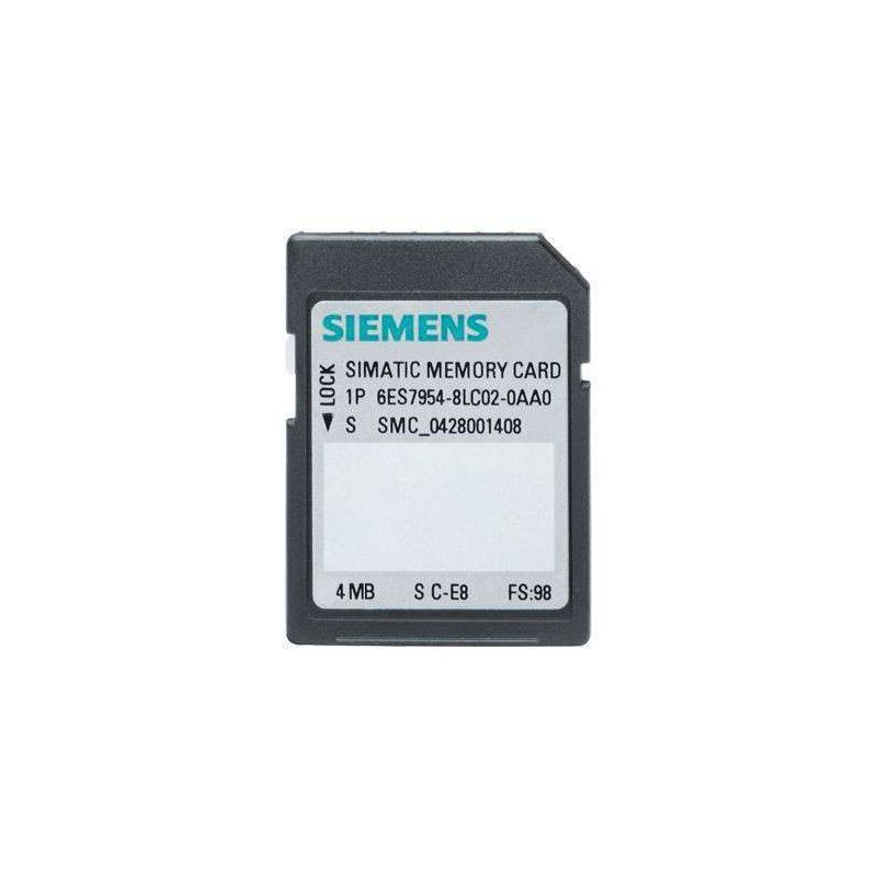 SIEMENS - 6ES79548LC020AA0, SIMATIC S7 MEMORY CARD S7 -1XOO CPU [1]