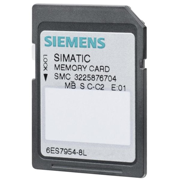 SIEMENS - 6ES79548LE030AA0, SIMATIC S7 MEMORY CARD FOR S7-1X00 CPU/SINAMICS [1]