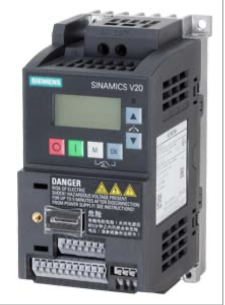 SIEMENS - 6SL32105BB137UV1, SINAMICS V20 200-240V 1AC -10/+10% 47-63HZ RATED POWER 0.37 KW [1]