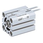 SMC - CDQSB16-20-D, CILINDRU PNEUMATIC COMPACT [1]
