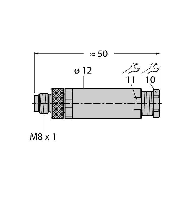 TURCK - BS5133-0, M8 CONECTOR [2]