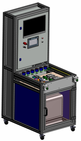 10170 - Linie preasamblare BEATLE - 10170.005 - Hydraulic chamber Tester