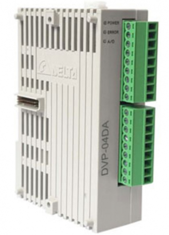 DELTA DVP - DELTA - DVP04DA-S2, MODUL EXTENSIE 4AO