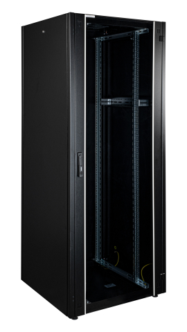 RACK - SCHRACK - DULAP CABLARE STRUCTURATA DT, 42U H2010XW600XD600,19",NEGRU