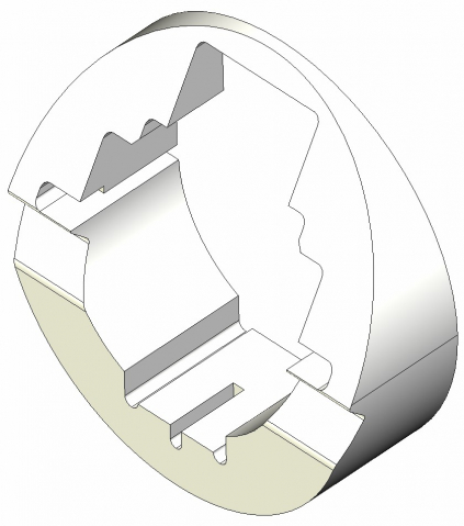 26010 - Fixtura 1 PAD HOLDER - 26010.001.D-003 - FIXTURA 2