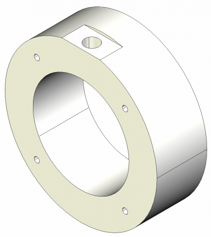 26010 - Fixtura 1 PAD HOLDER - 26010.001.D-002 - FIXTURA