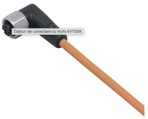 CABLURI - IFM - EVT008, CABLURI DE CONECTARE CU MUFA
